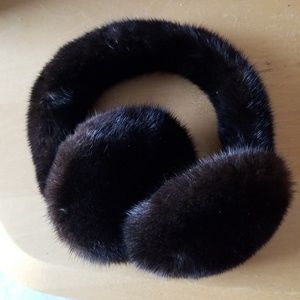 Mink earmuffs